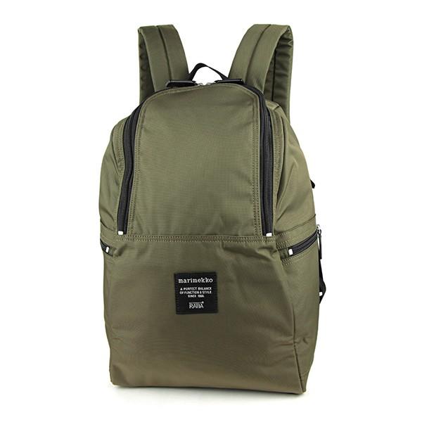 並行輸入 マリメッコ リュックサック カーキ系 METRO メトロ Marimekko 046431...