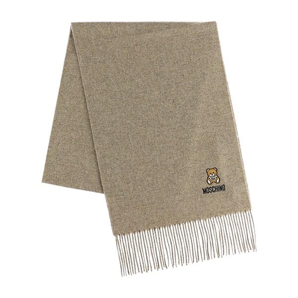 並行輸入 モスキーノ マフラー・ストール ライトブラウン MOSCHINO 50124 M5293 ...