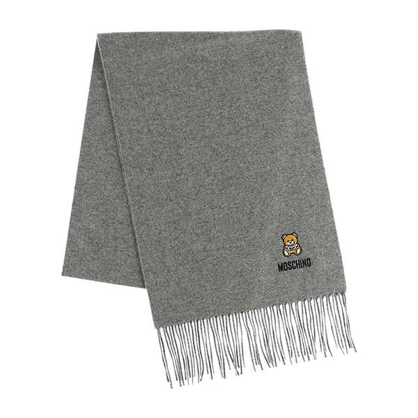 並行輸入 モスキーノ マフラー・ストール グレー MOSCHINO 50124 M5293 014 ...