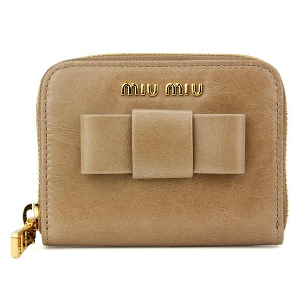 並行輸入 ミュウミュウ コインケース MIU MIU ヴィッテロ シャイン 5MM268 2B4R ...