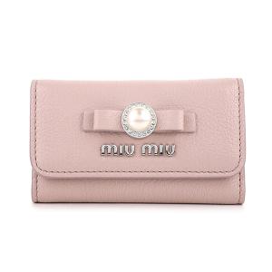 miu ミュウミュウ キーケース MIU ドットスタッズ 5PG222 2DRA
