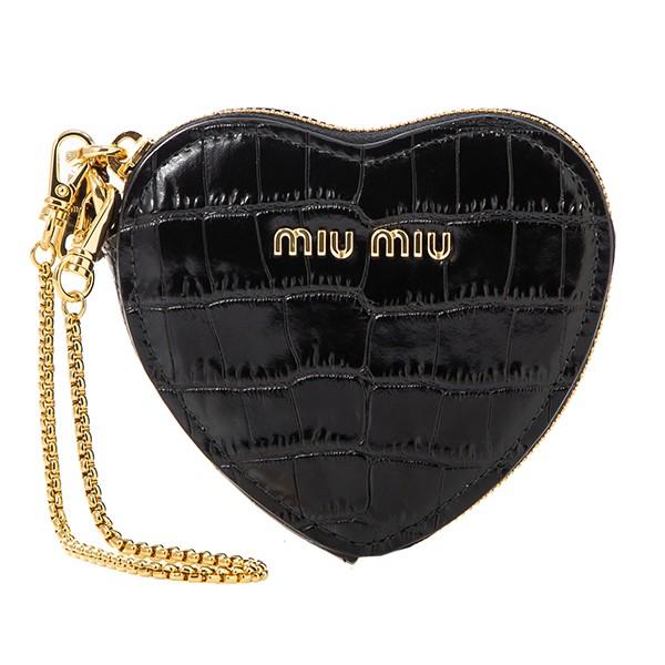 並行輸入 ミュウミュウ  コインケース スタンパ コッコドリッロ 5TL358 2B8G F0002...