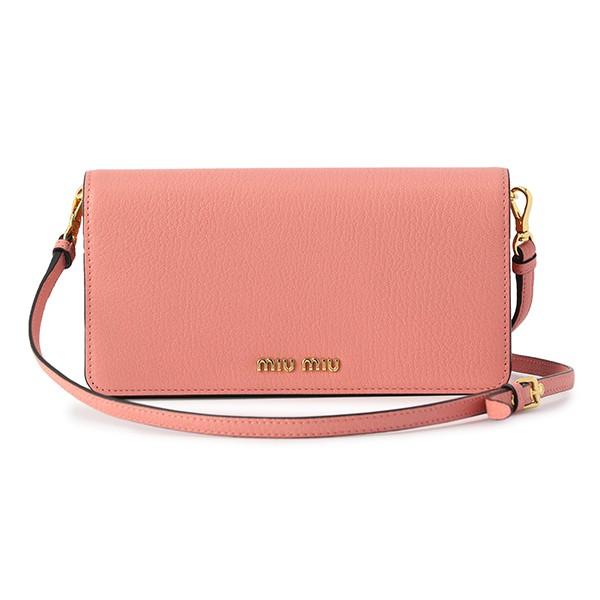 並行輸入 ミュウミュウ  クラッチ・セカンドバッグ マドラス 5ZH044 2E5V F0VDG ピ...