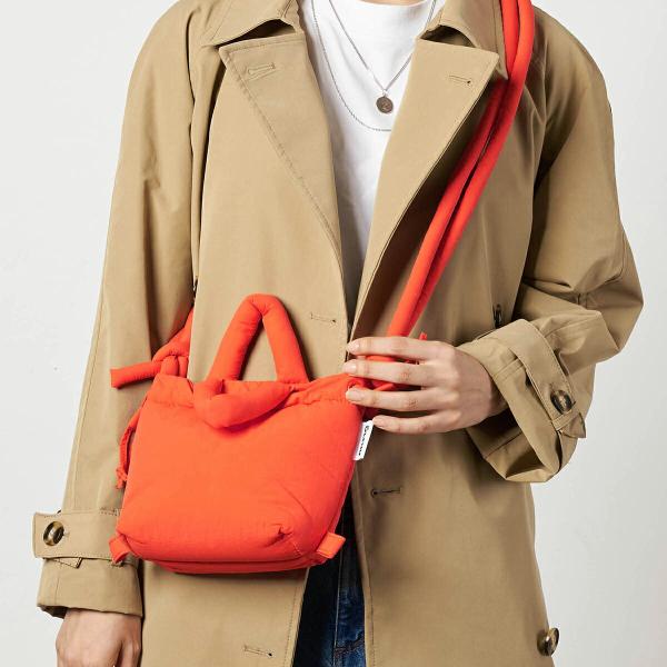 並行輸入 オレンド ショルダーバッグ マイクロオナ ソフトバッグ コーラル 3WAY 軽量 MICR...