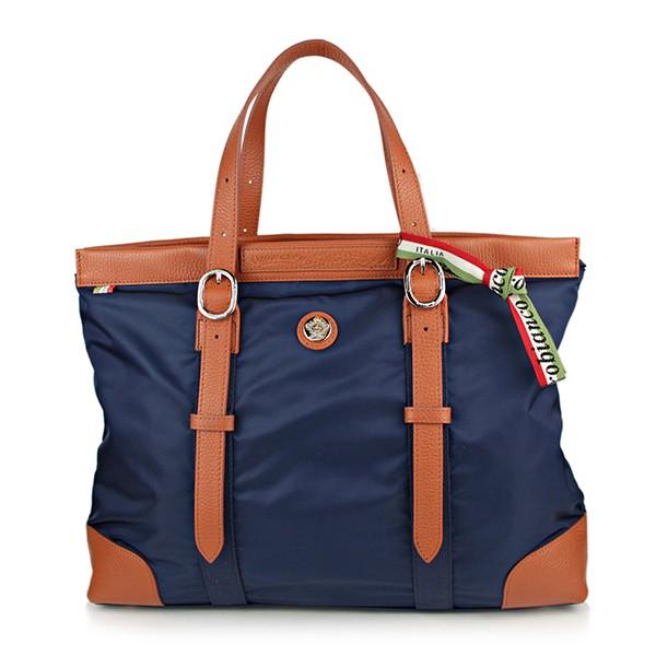 並行輸入 オロビアンコ  ブリーフケース ナイロン RALPH-G 12 ブルー 青 爆買