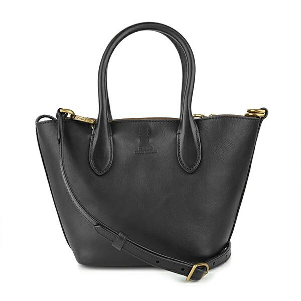 並行輸入 ポロ ラルフローレン ハンドバッグ ブラック 黒 POLO RALPH LAUREN 42...