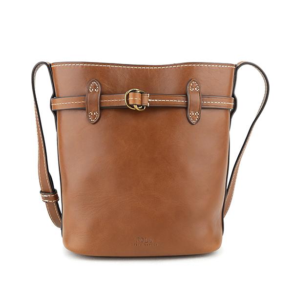 並行輸入 ポロ ラルフローレン ショルダーバッグ ブラウン 茶 POLO RALPH LAUREN ...