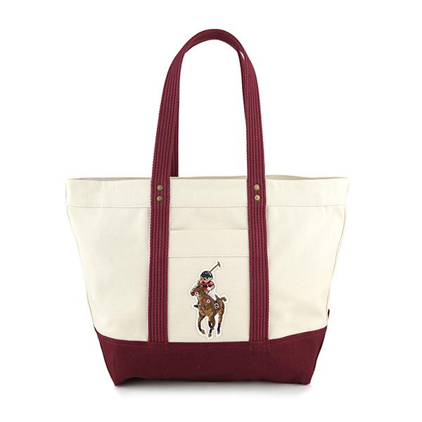 並行輸入 ポロ ラルフローレン  トートバッグ ポロベアー ポニー 428848871 001 ホワ...