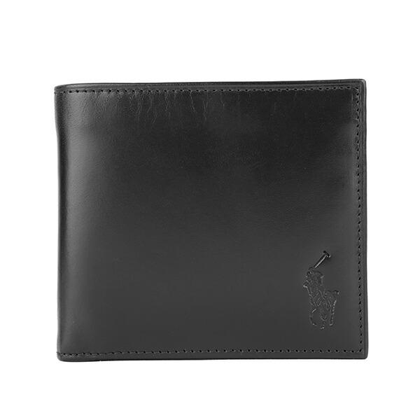 並行輸入 ポロ ラルフローレン 2つ折り財布 POLO RALPH LAUREN デボスド ロゴ ウ...