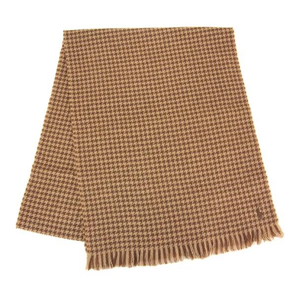 並行輸入 ポロ ラルフローレン マフラー・ストール  PC0009 219 キャメル/ベージュ 爆買