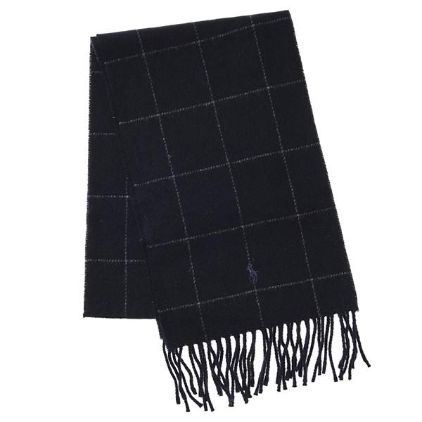 並行輸入 ポロ ラルフローレン マフラー・ストール リバーシブルウィンドウペインスカーフ PC023...