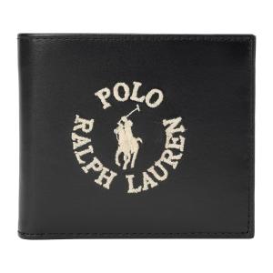 『最大5,000円OFFクーポン』ポロ ラルフローレン 2つ折り財布 POLO RALPH LAUREN ロゴエンブロイダード 405898660 002｜brstring