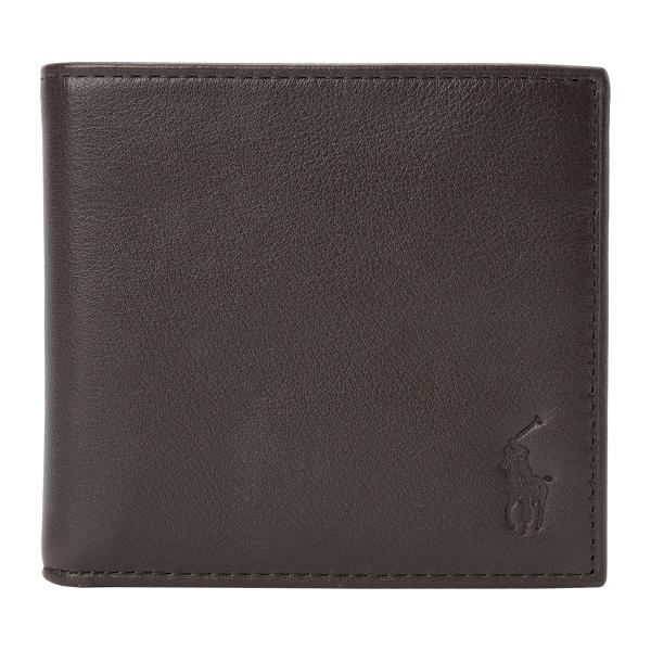 並行輸入 ポロ ラルフローレン 2つ折り財布 POLO RALPH LAUREN ポニーエンボスド ...