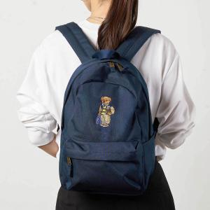 並行輸入 ポロ ラルフローレン リュックサック POLO RALPH LAUREN ポロベアー 9AR173 BK9レディース ネイビー 紺