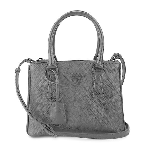 並行輸入 プラダ  ショルダーバッグ サフィアーノ ルクス 1BA906 WNZV F0ES9 ブラ...