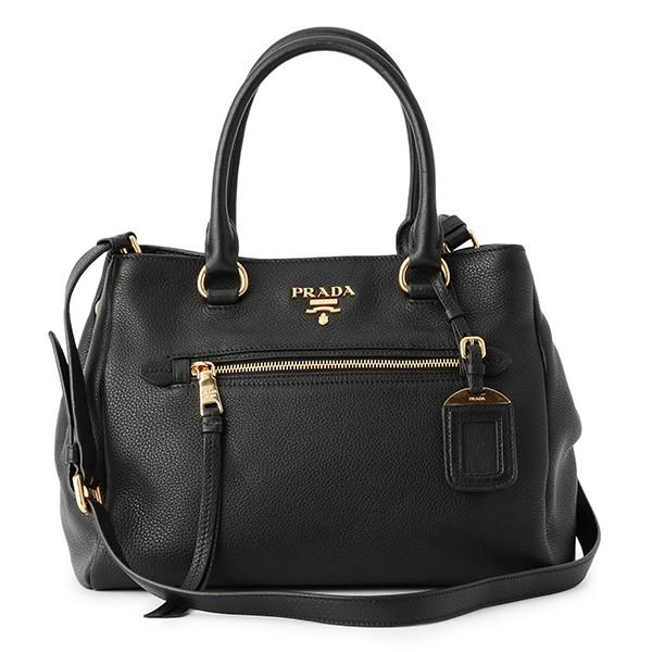 並行輸入 プラダ ハンドバッグ ヴィッテロ フェニックス 1BG044 2E8K F0002 ブラッ...