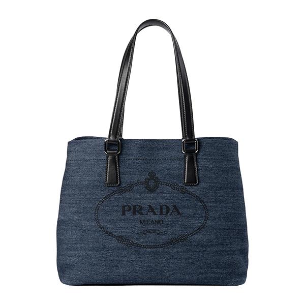 並行輸入 プラダ トートバッグ ブルー 青 PRADA 1BG356 VOOO(2DLE) BLU+...