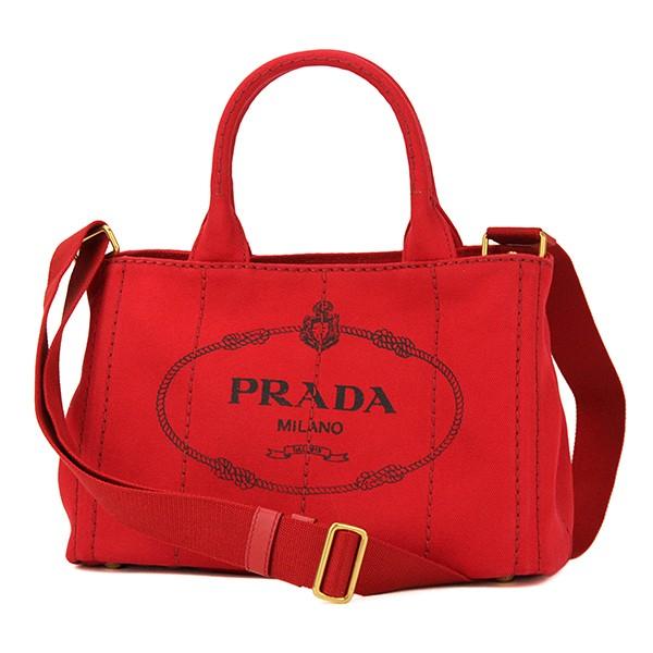 並行輸入 プラダ トートバッグ カナパ B2439G 1BG439 レッド 赤 爆買