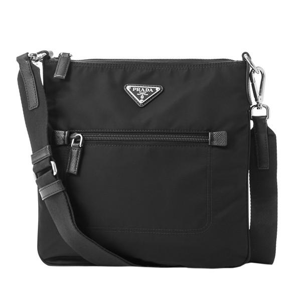 並行輸入 プラダ ショルダーバッグ テスート 1BH716 ZOT F0002 ブラック 黒 爆買