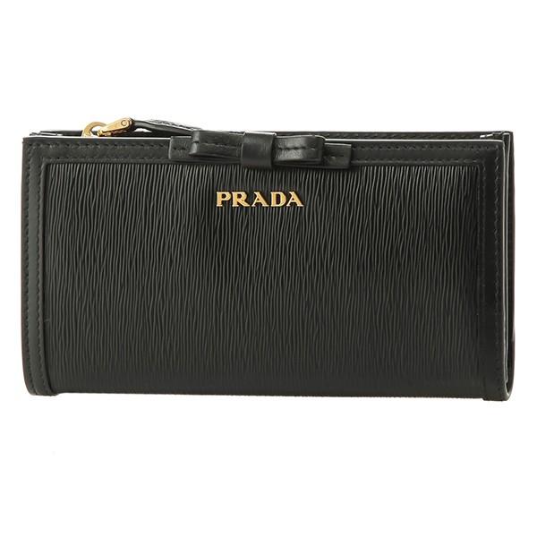 並行輸入 プラダ 2つ折り財布 ヴィッテロ ムーヴ フィオッコ 1ML009 2B32 F0002 ...