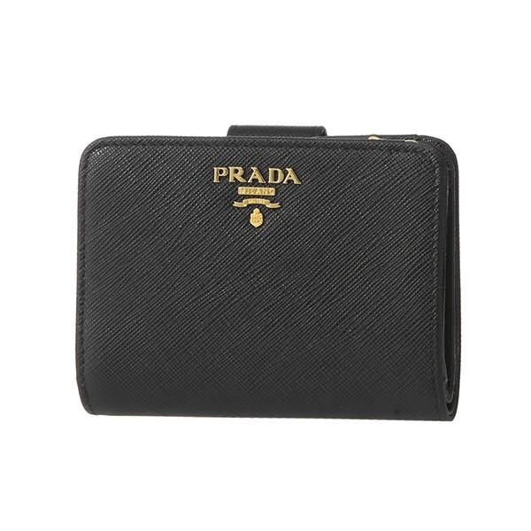 並行輸入 プラダ 2つ折り財布 PRADA サフィアーノ メタル 1ML018 QWA F0002レ...