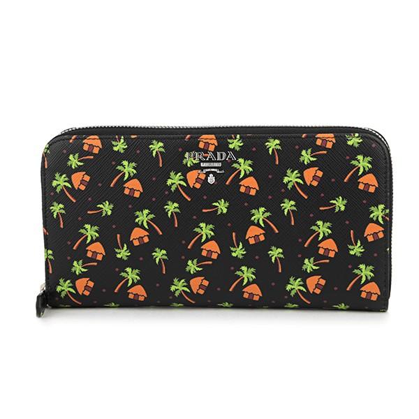 並行輸入 プラダ 長財布(ラウンドファスナー) サフィアーノ スタンパート 1ML506 2EG3 ...