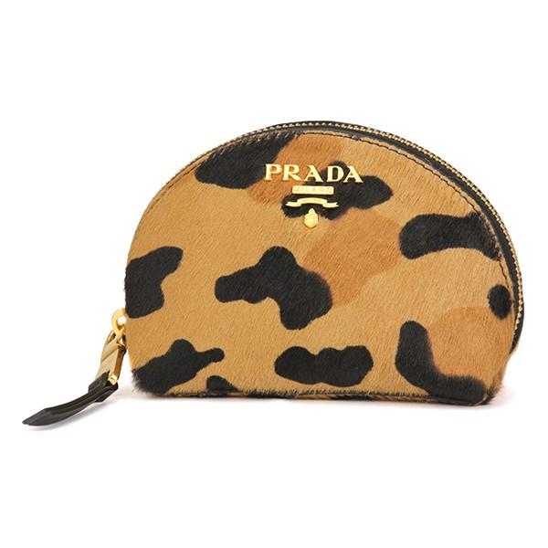 並行輸入 プラダ コインケース カバリーノ スタンプ 1MM218 2BGY F0151 ベージュ系...