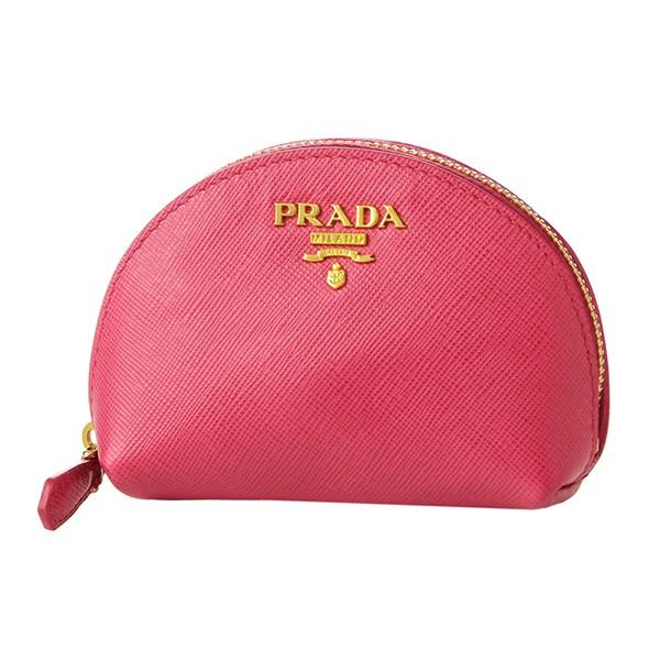 並行輸入 プラダ コインケース サフィアーノ メタル 1MM218 QWA F0029 ピンク 爆買
