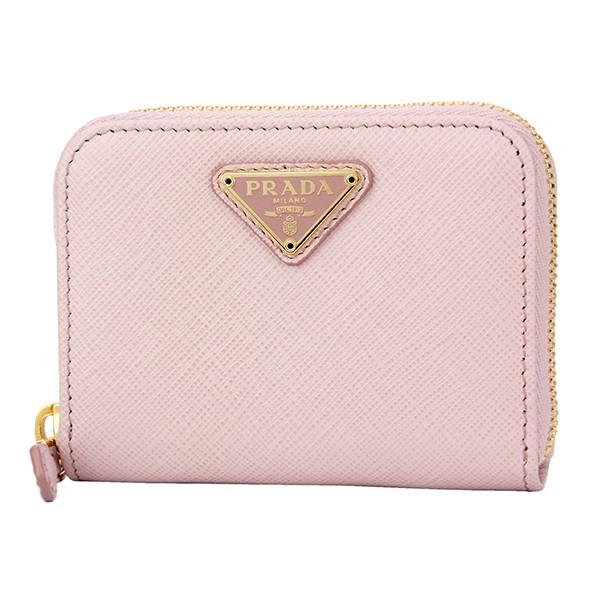 並行輸入 プラダ コインケース サフィアーノ トライアングル 1MM268 QHH F010F ペー...