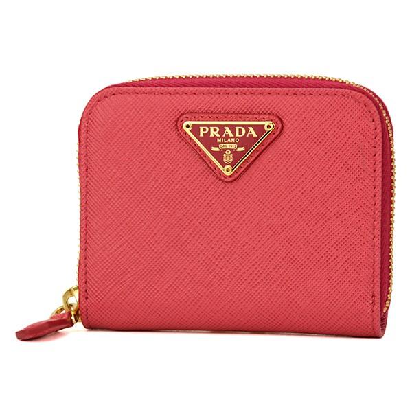 並行輸入 プラダ  コインケース サフィアーノ トライアング 1MM268 QHH F0505 ピン...