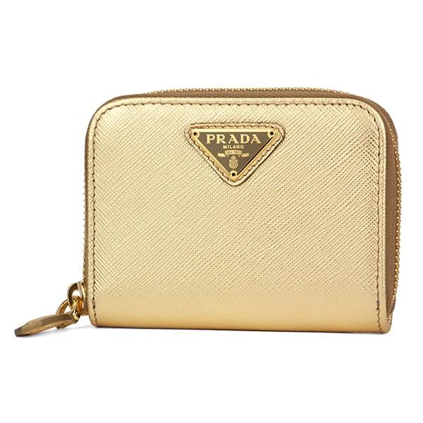 並行輸入 プラダ コインケース サフィアーノ トライアングル 1MM268 QHH F0522 ゴー...