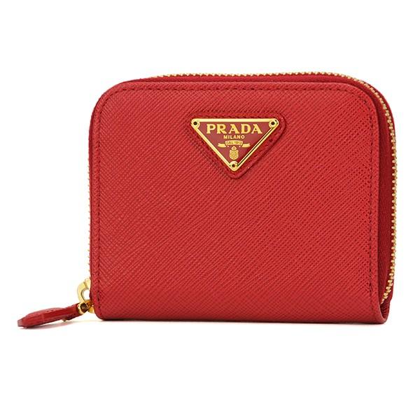 並行輸入 プラダ  コインケース サフィアーノ トライアングル 1MM268 QHH F068Z レ...