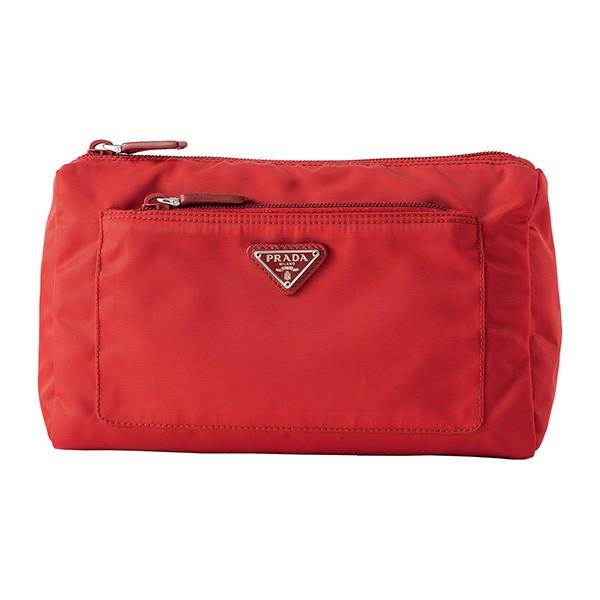 並行輸入 プラダ ポーチ ベラ 1NA002 067 F0011 レッド 赤 爆買