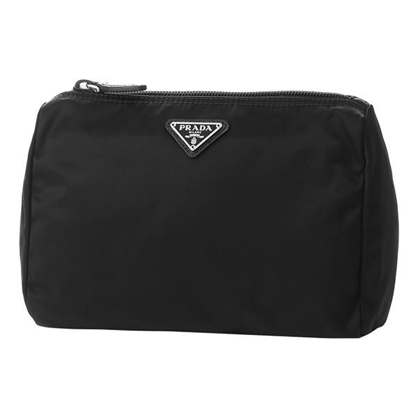 並行輸入 プラダ ポーチ テスート 1NA011 2BQP F0002 ブラック 黒 爆買
