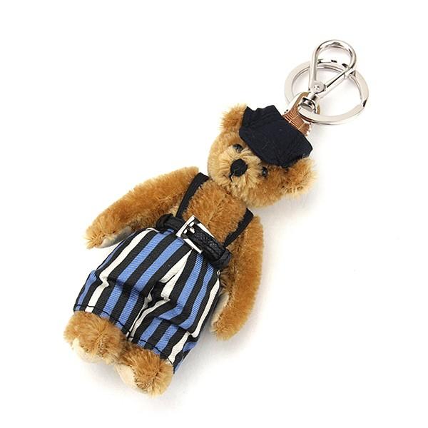 並行輸入 プラダ キーホルダー トム 1TO019 2E3V F0018 ブラウン マルチ 爆買