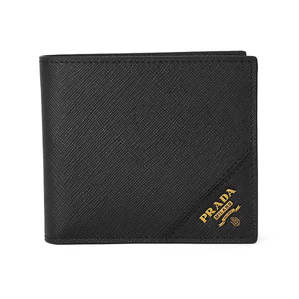 並行輸入 プラダ 2つ折り財布 PRADA サフィアーノ メタル 2MO738 QME F0632メ...