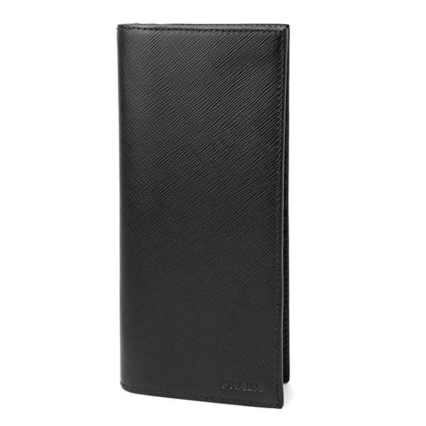 並行輸入 プラダ  長財布 サフィアーノ 2MV836 PN9 F0002 ブラック 黒 爆買