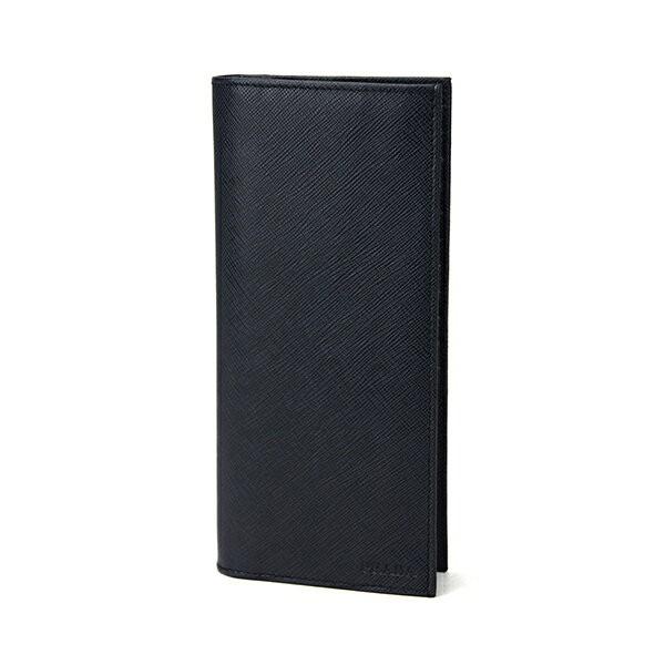 並行輸入 プラダ  長財布 サフィアーノ 1 2MV836 PN9 F00216 ネイビー 紺 爆買