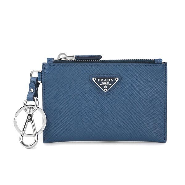 並行輸入 プラダ  キーホルダー サフィアーノ トラベル 2TT080 2AHF F0285 ブルー...