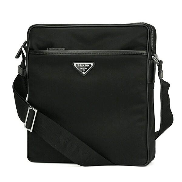 並行輸入 プラダ  ショルダーバッグ テスート サフィアーノ 2VH002 064 F0002 ブラ...