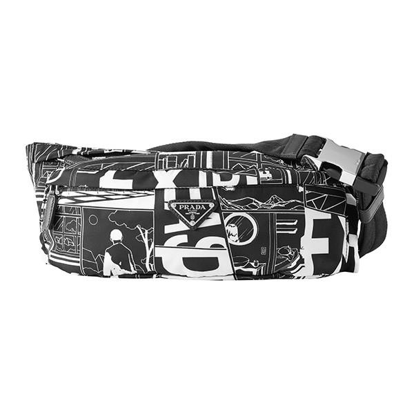 並行輸入 プラダ ウエストバッグ・ボディバッグ テスート コミック 2VL132 2BT3 F000...