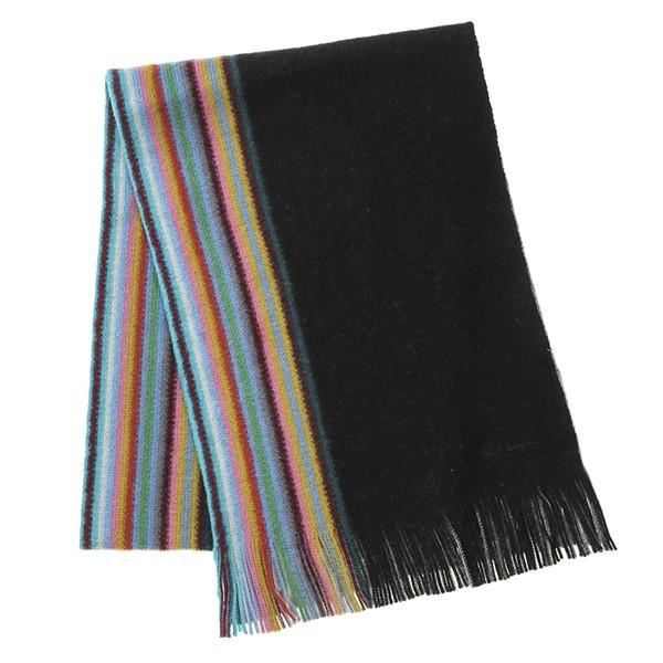 並行輸入 ポールスミス マフラー・ストール ダブルフェイス ストライプエッジ スカーフ 356E A...