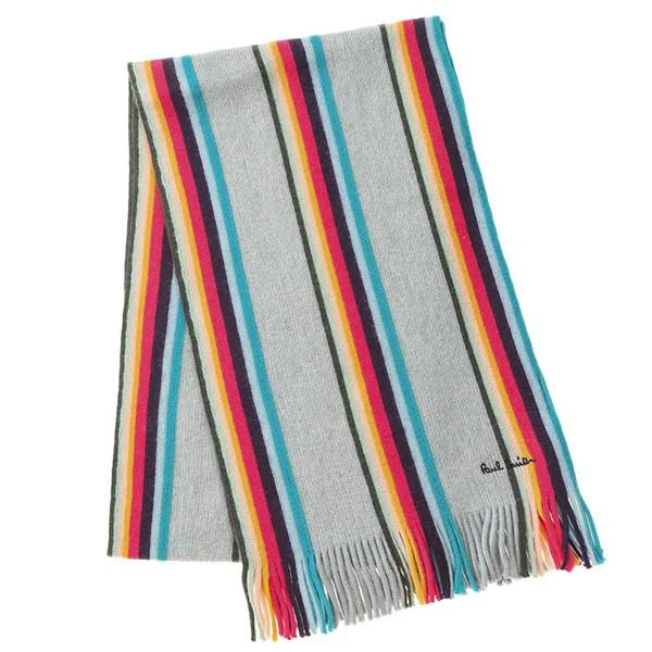 並行輸入 ポールスミス マフラー・ストール アーティストストライプ バンドスカーフ 357E AS1...