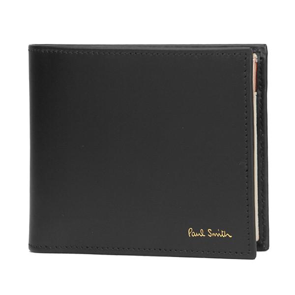並行輸入 ポールスミス 2つ折り財布 BILLFOLD AND COIN WALLET ATXC 4...
