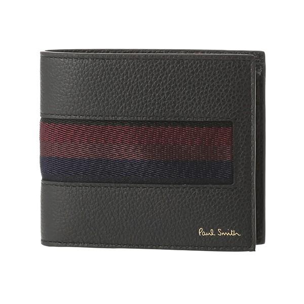 並行輸入 ポールスミス 2つ折り財布 BILLFOLD AND COIN WALLET AUXC 4...