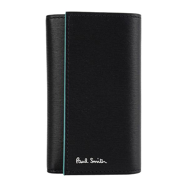 並行輸入 ポールスミス  キーケース レザー M1A 1981 GSTRGS 79 ブラック 爆買