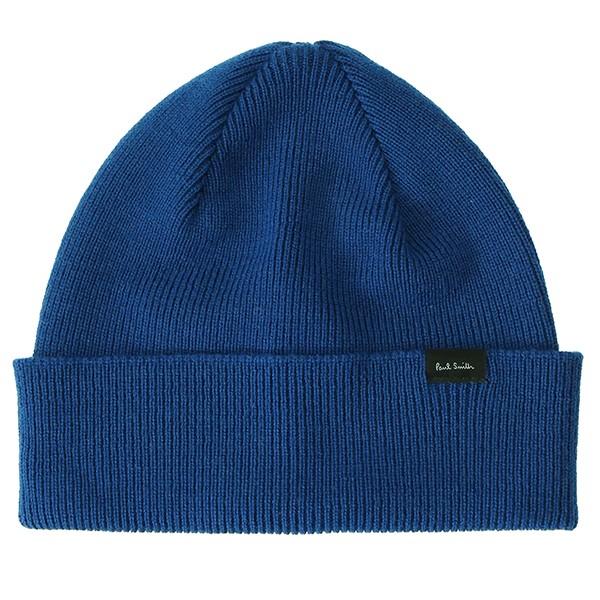 並行輸入 ポールスミス  ニットキャップ キャッシュウール M1A 339E AH433 45 ブル...