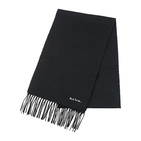 並行輸入 ポールスミス マフラー・ストール ブラック 黒 PAUL SMITH M1A 933D A...