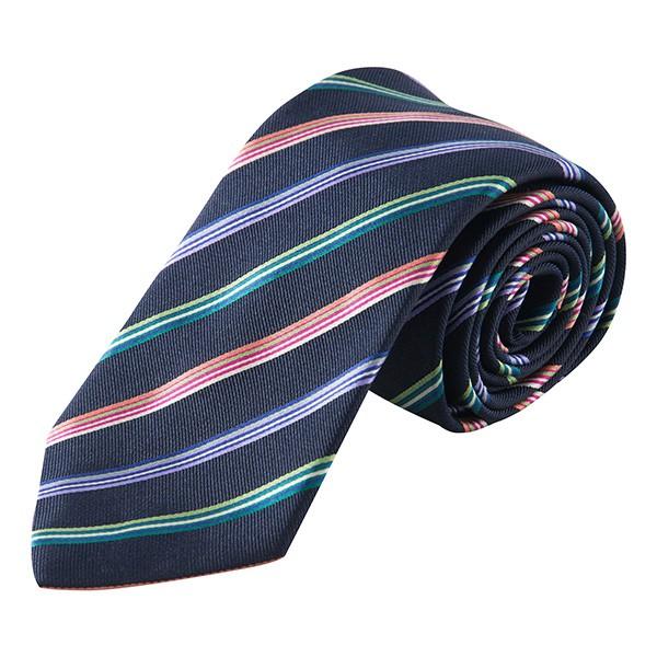 並行輸入 ポールスミス ネクタイ PAUL SMITH  552M AE04 47メンズ ネイビー