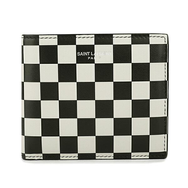 並行輸入 サンローラン 2つ折り財布 SAINT LAURENT フラグメント 396303 0B8...